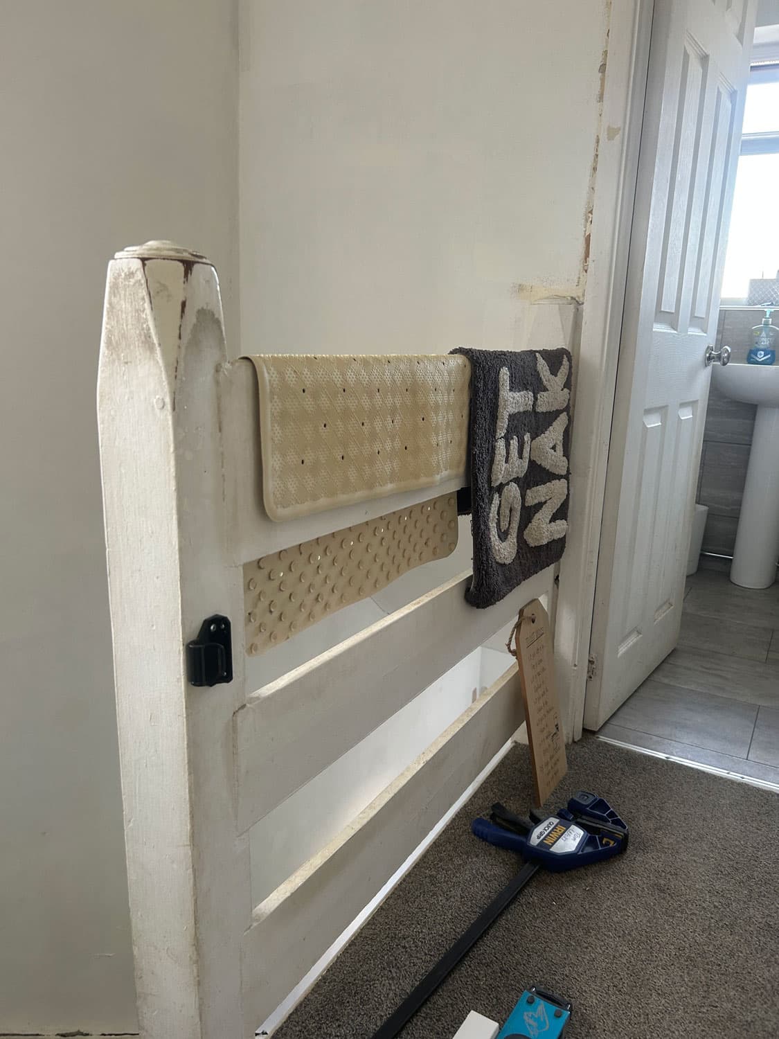 Bespoke bedroom joinery with fitted storage detail